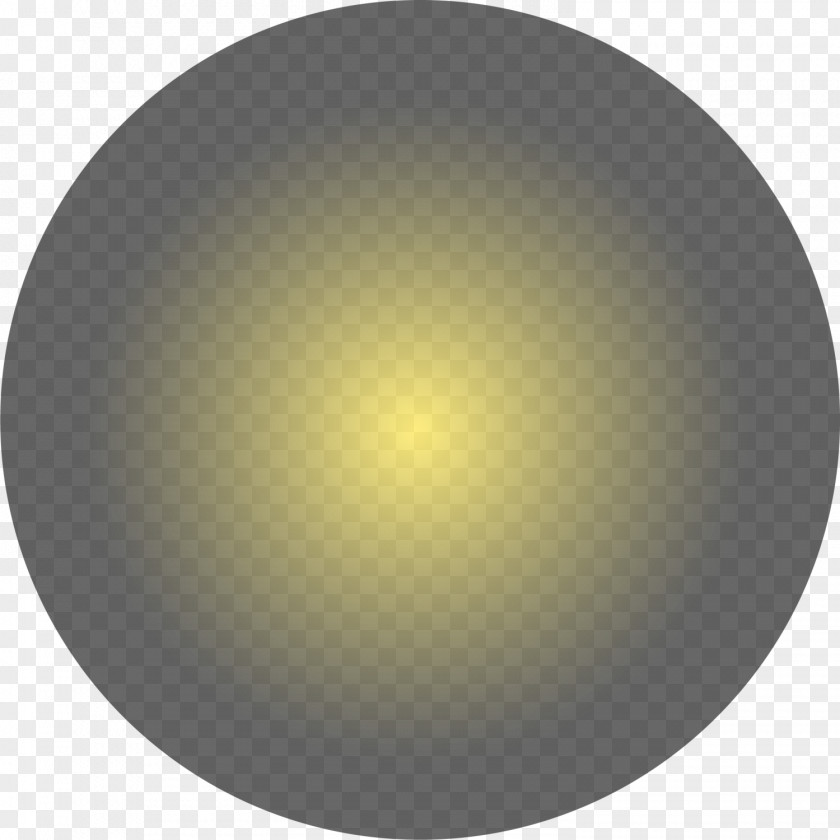 Yellow Dream Halo Circle Angle Pattern PNG