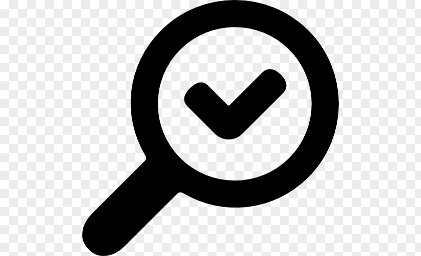 Magnifier Check Mark Download PNG