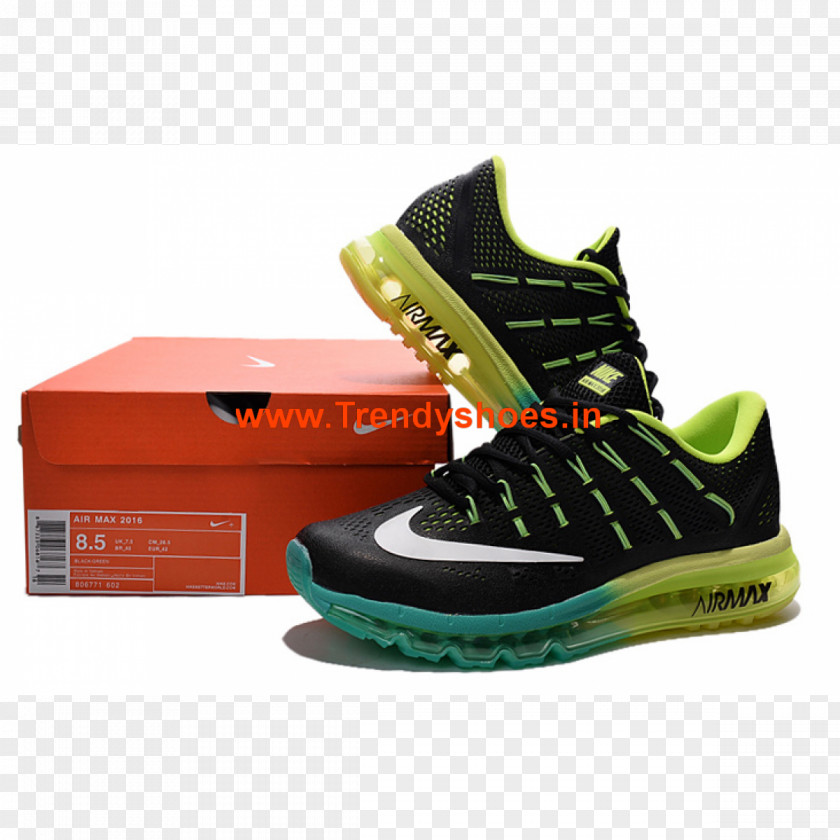 Nike Air Max Shoe Blue-green PNG