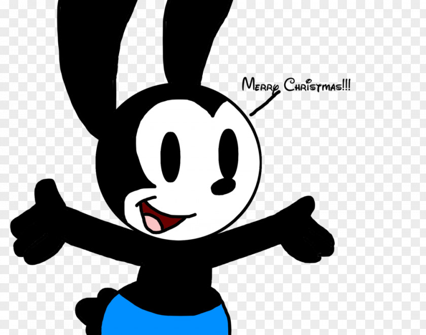 Oswald The Lucky Rabbit Christmas Wish Happiness Mickey Mouse PNG