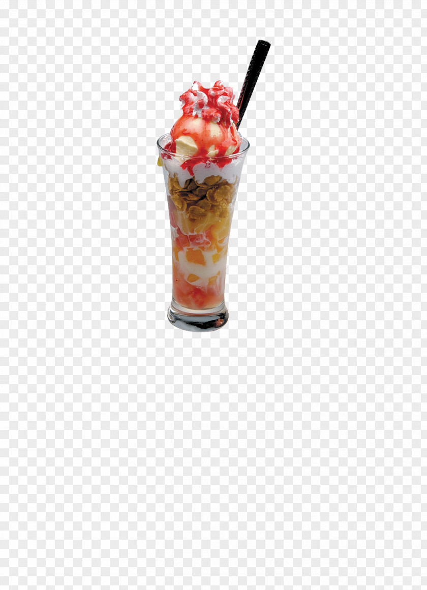 Fruit Ice Cream Knickerbocker Glory Bubble Tea Parfait PNG