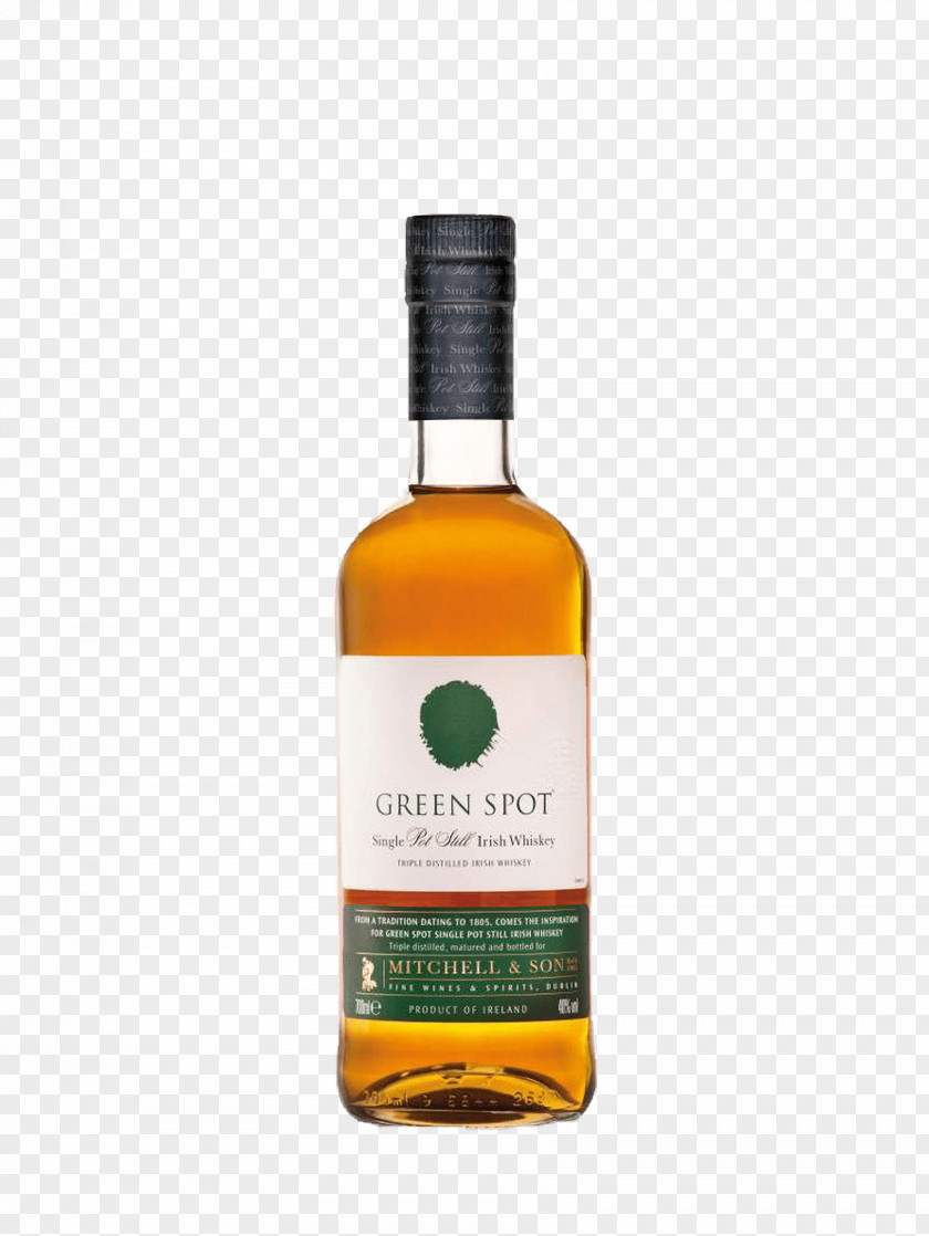 Green Spot Single Pot Still Whiskey Irish Malt Whisky PNG