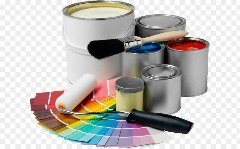 Hand-painted Material House Painter And Decorator Painting Interior Design Services Building PNG