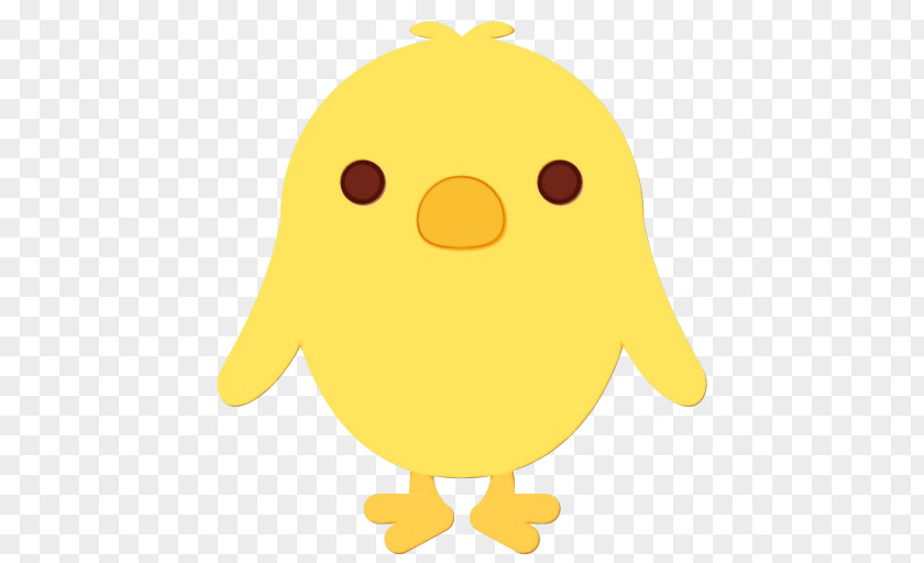 Smile Bird Chicken Emoji PNG