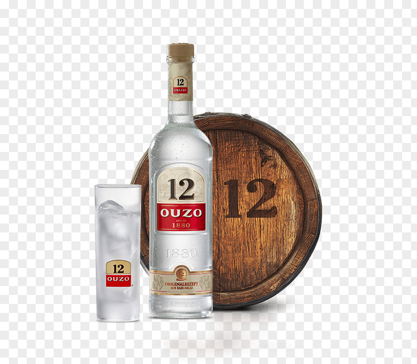 Vodka Liqueur Ouzo 12 Penarium PNG
