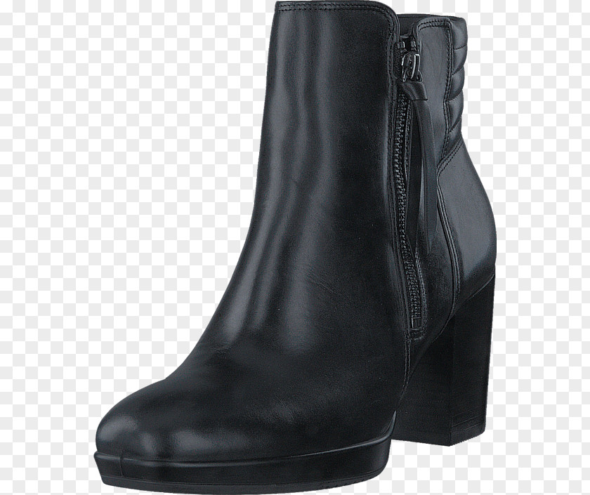 Black Shape Knee-high Boot Fashion Shoe Chelsea PNG