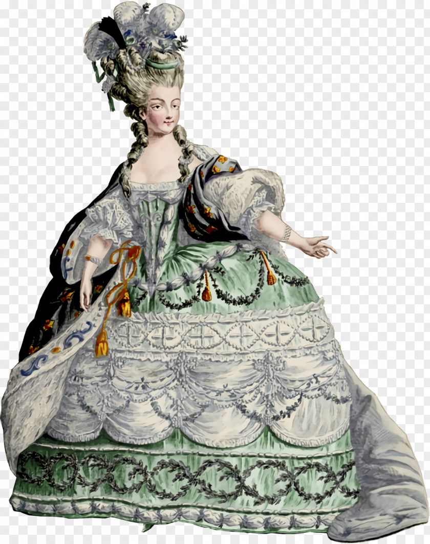 Fontange Toy Victorian Fashion Figurine Costume Design Dress PNG