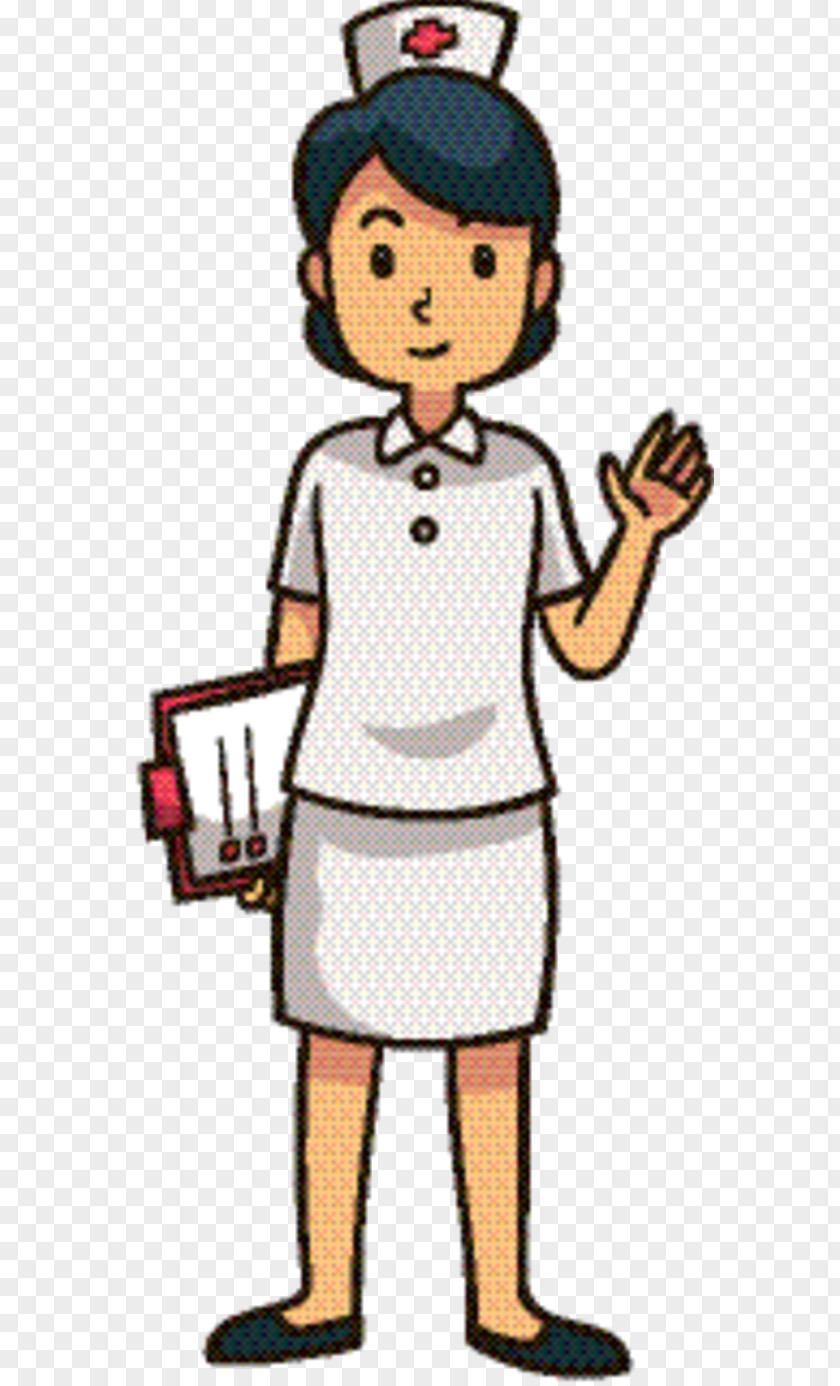 Gesture Pleased Nurse Cartoon PNG