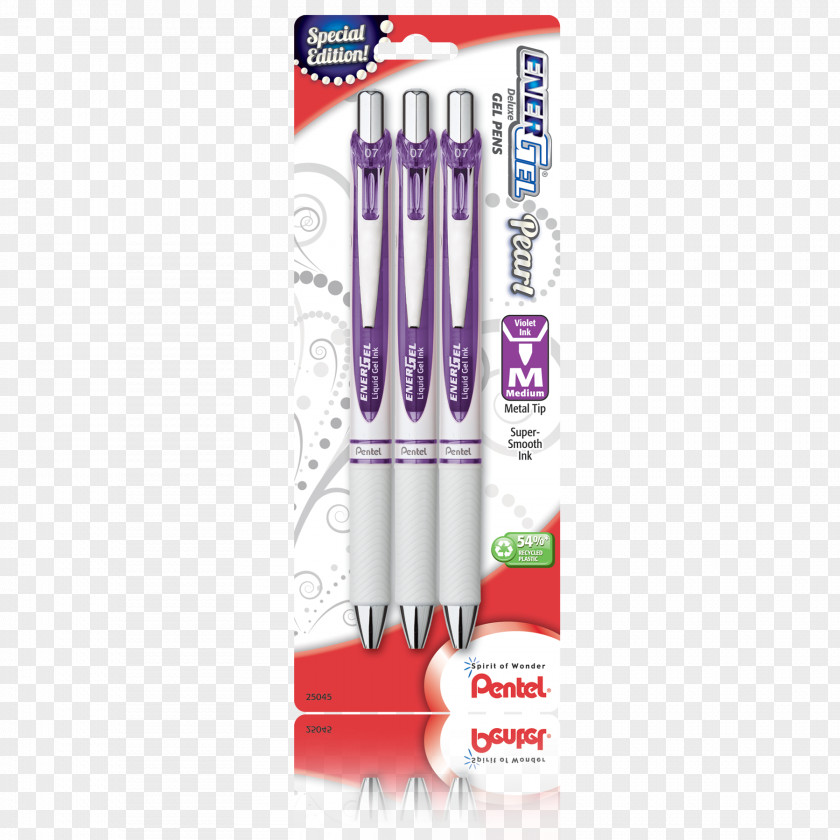 Ink Smudges Pentel EnerGel Deluxe RTX Liquid Gel Pen Energel Rollerball PNG