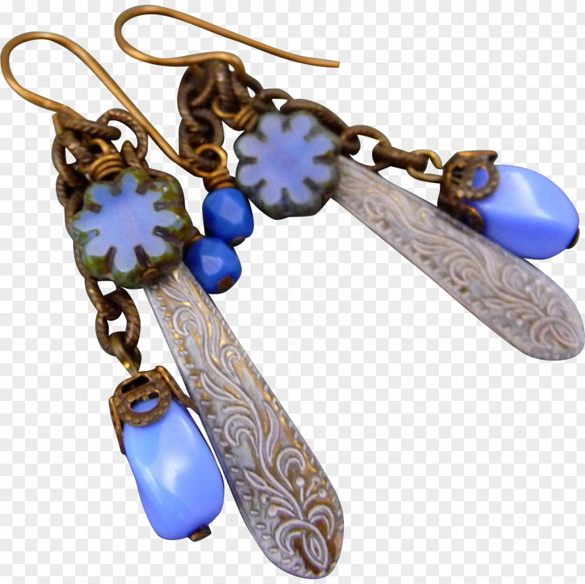Jewellery Earring Body Clothing Accessories Cobalt Blue PNG
