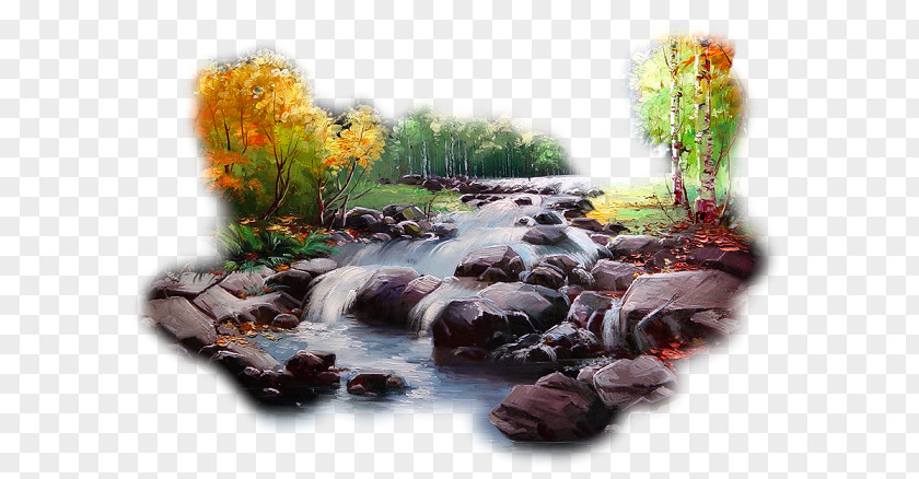 Nature Art Landscape Desktop Wallpaper PNG