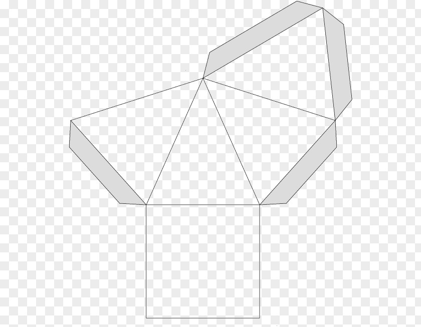 Pyramid Cuboid Net Askartelu Cube PNG