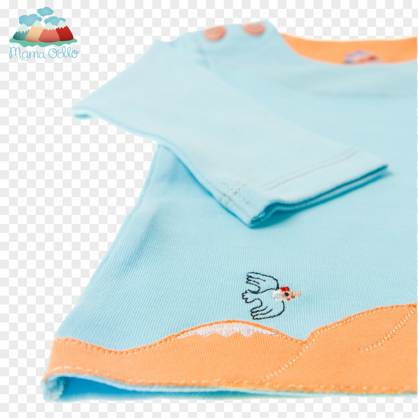 T-shirt Sleeve Textile Turquoise Font PNG