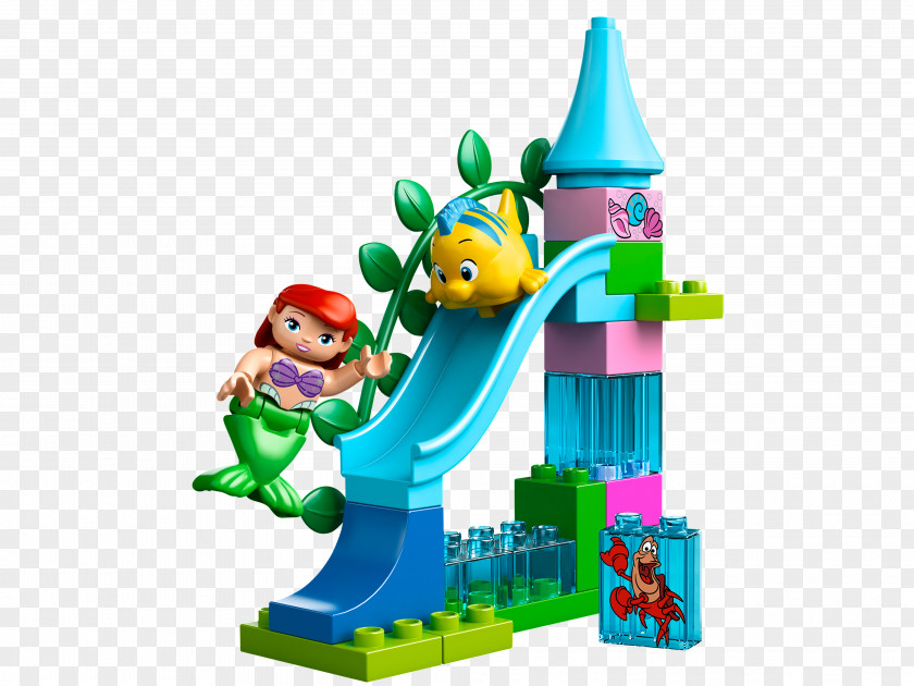 The Lego Movie Ariel Flounder Duplo Toy Block PNG