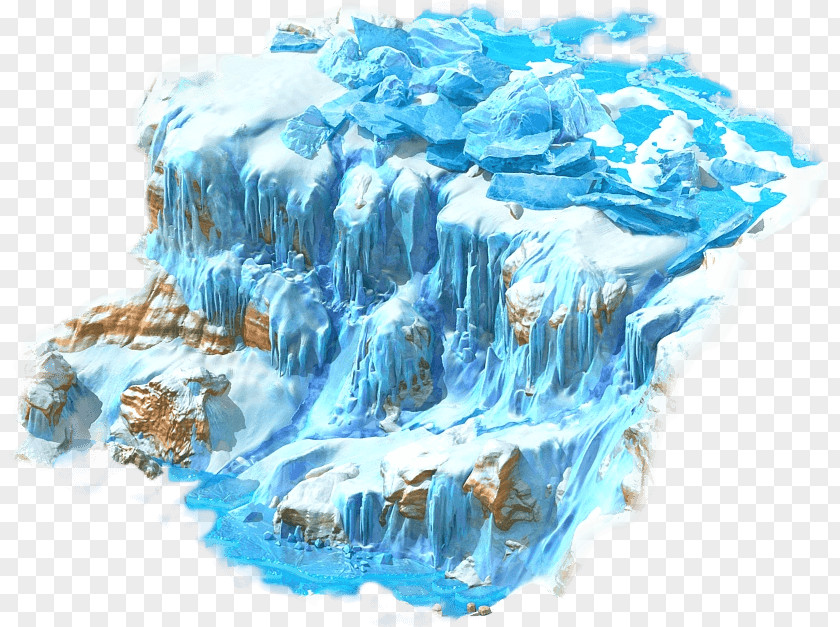 Waterfall Iceberg PNG