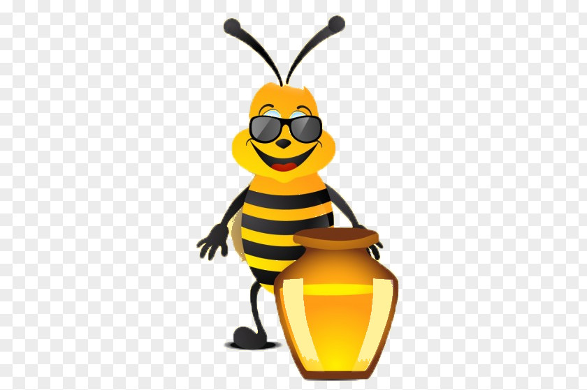 Bee Honey Insect PNG