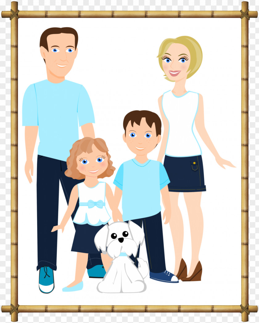 Cartoon Family Drawing Toddler Clip Art PNG