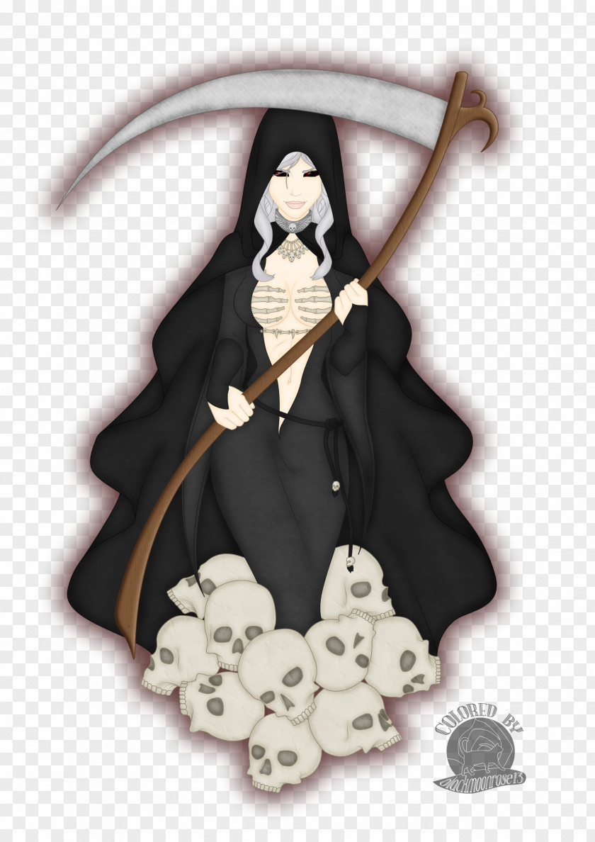 Cartoon Grim Reaper Fiction Character PNG