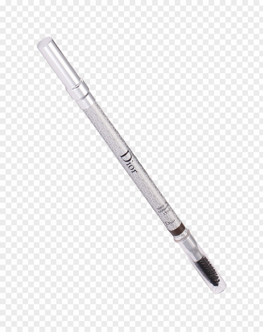 Dior Silver Eyebrow Pencil Rod Christian SE Lip Balm Cosmetics Lipstick PNG