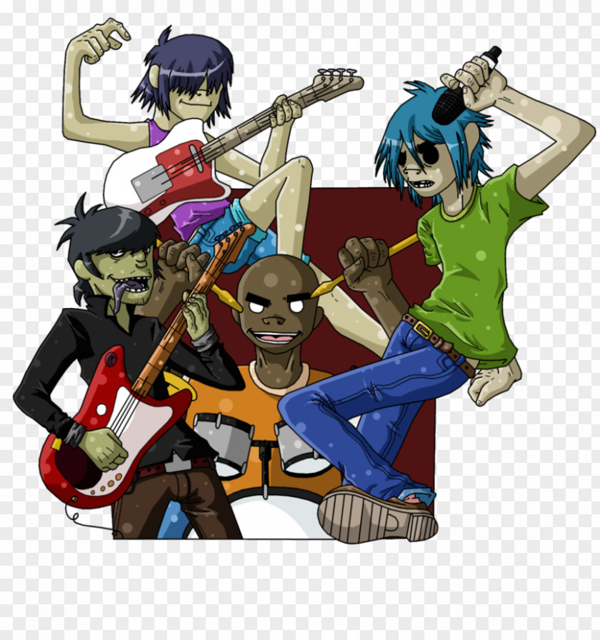 Gorillaz 2-D Song Fan Art Artist PNG