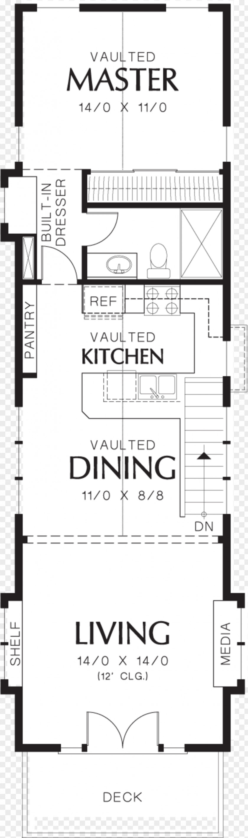 House Plan Floor Shotgun PNG