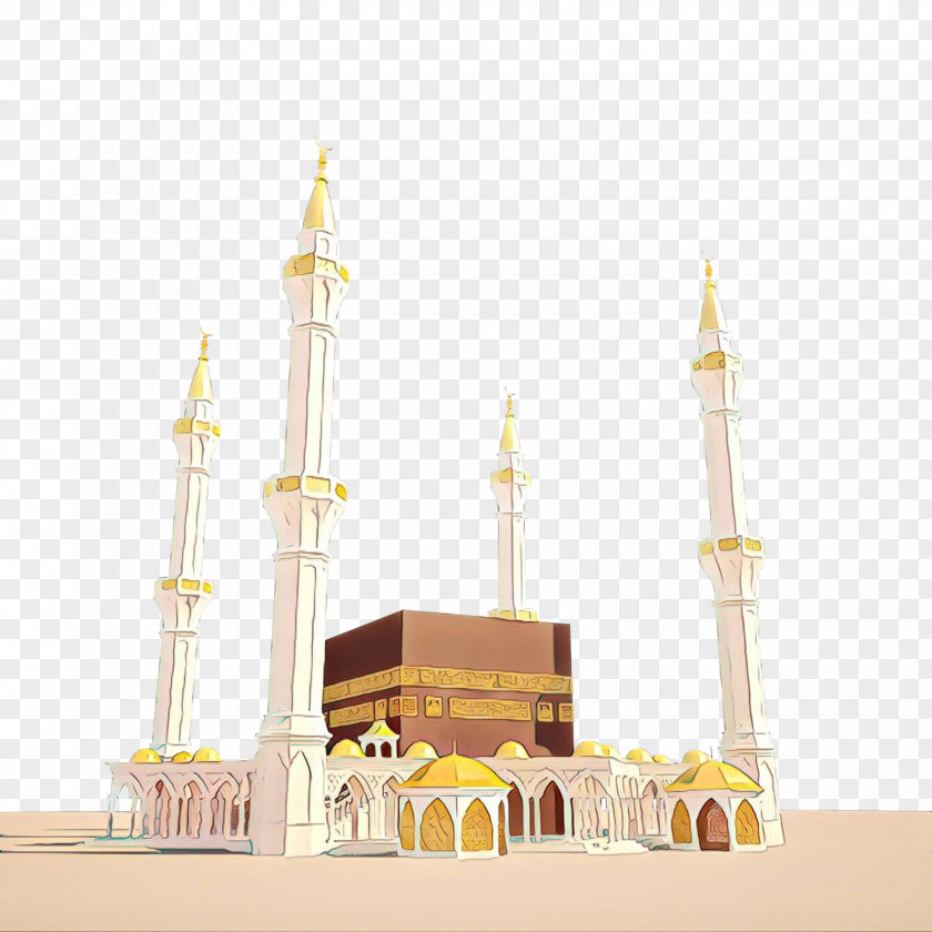 Mecca Steeple Building Cartoon PNG