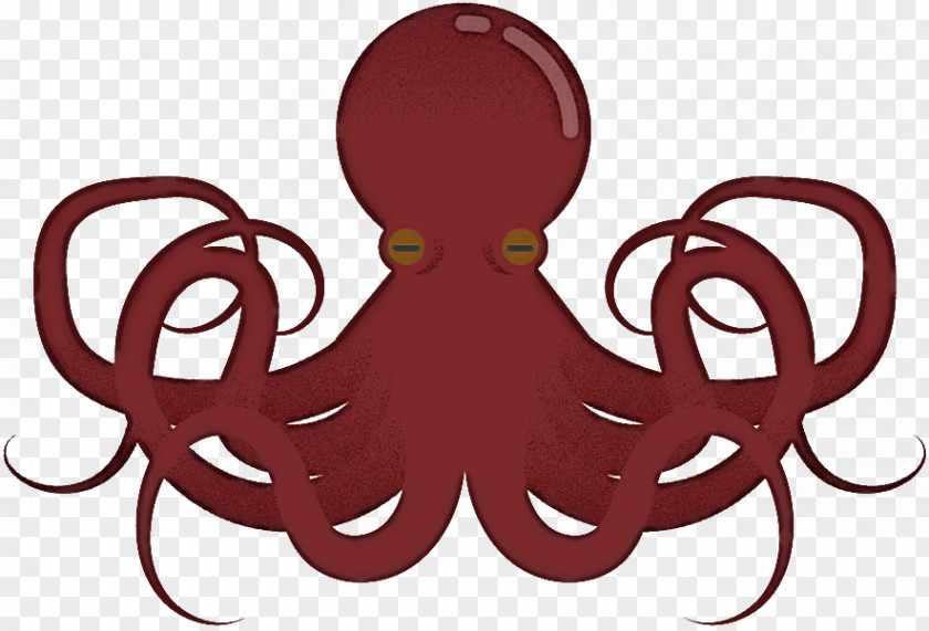 Octopus Squid Coleoids Drawing Logo PNG