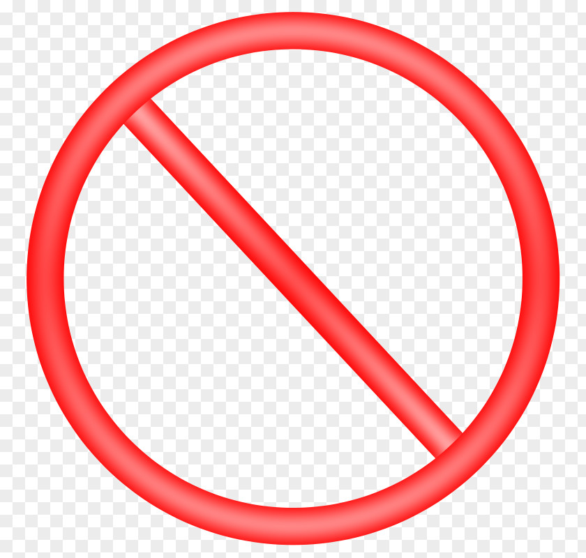 Prohibido No Symbol Sign Clip Art PNG