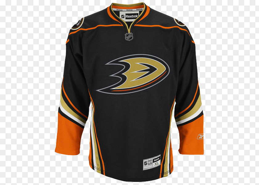 Reebok Anaheim Ducks National Hockey League NHL Uniform Jersey PNG