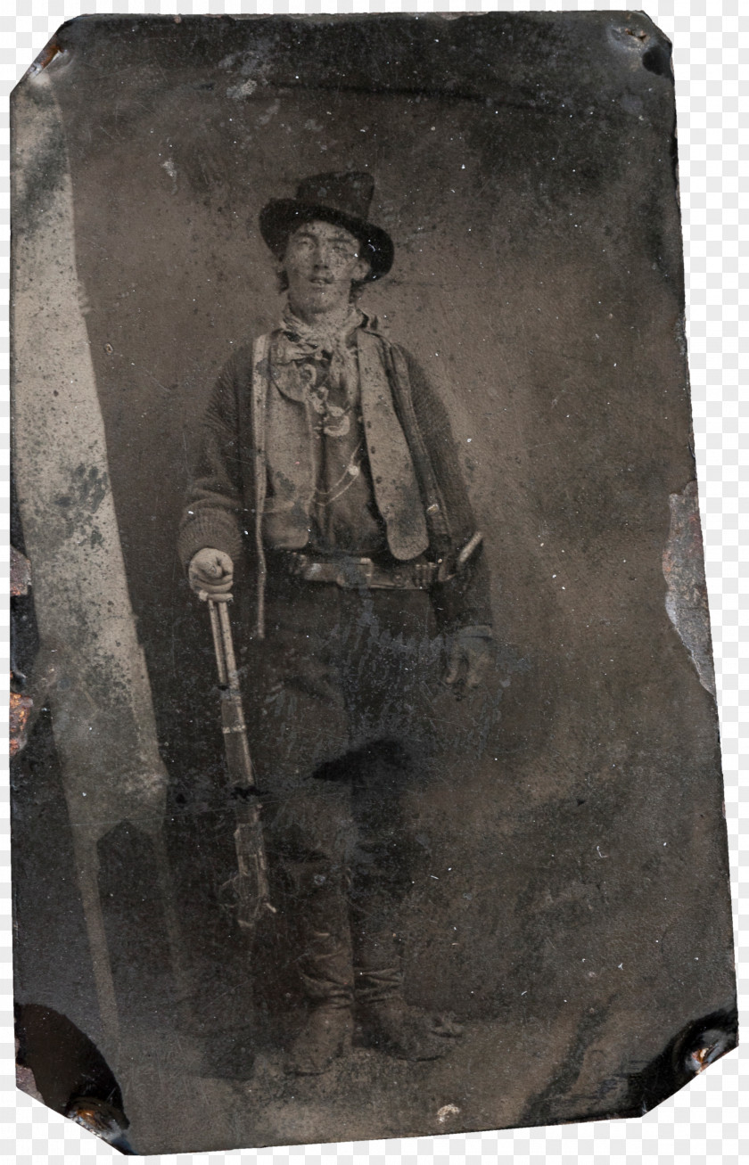 American Frontier Tintype Fort Sumner Photograph Image PNG