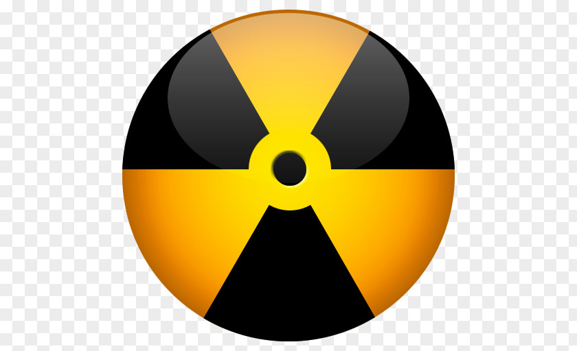 Burn Radiation Nuclear Power Radioactive Decay Waste Symbol PNG
