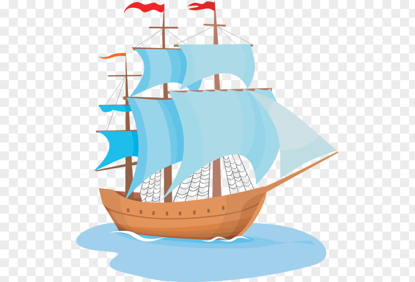 Start Sailing Ship Tall Clip Art PNG