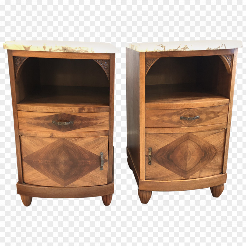 Design Bedside Tables Drawer Wood Stain PNG