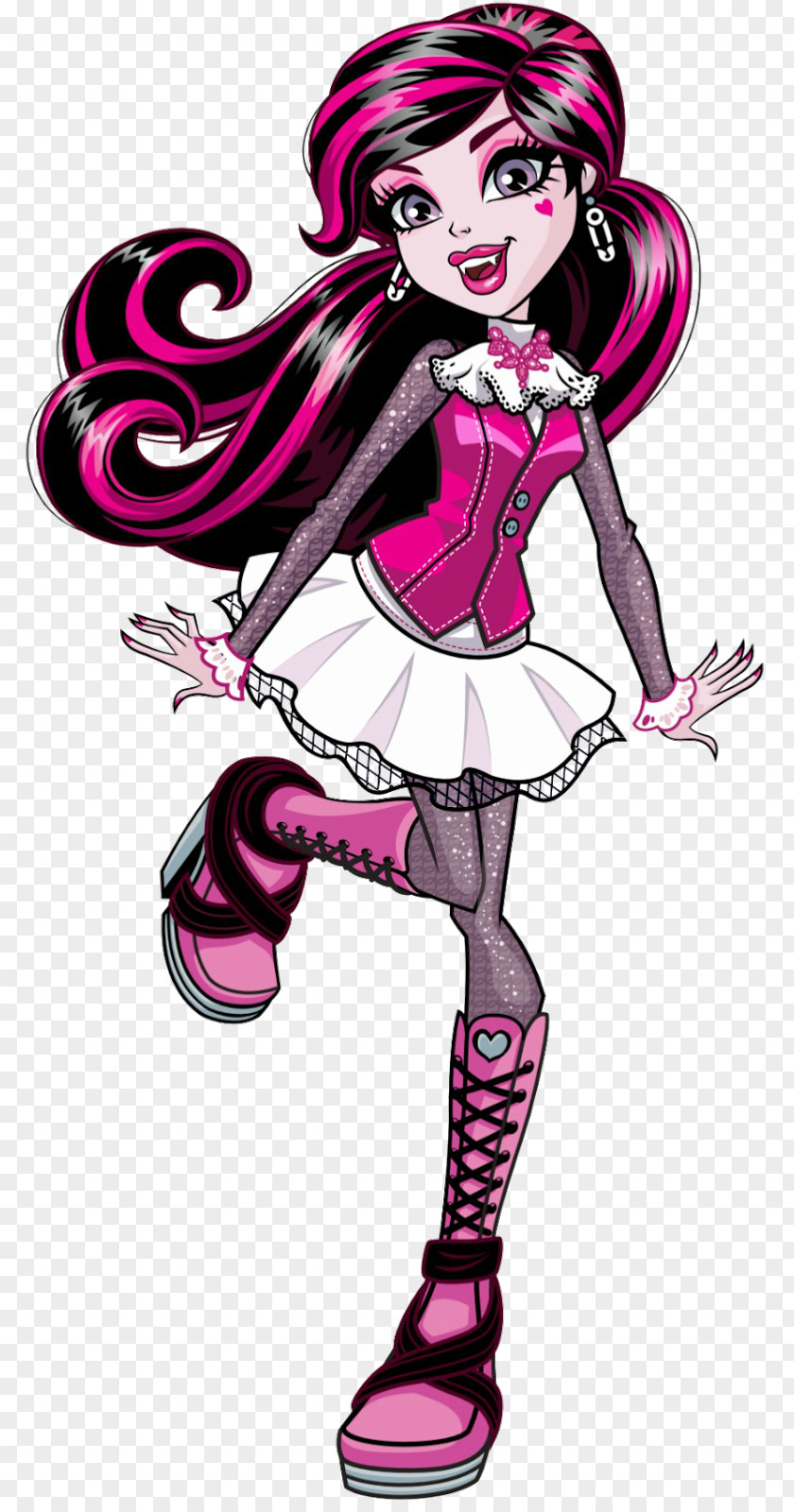 Doll Monster High Draculaura Frankie Stein Clawdeen Wolf Cleo DeNile PNG