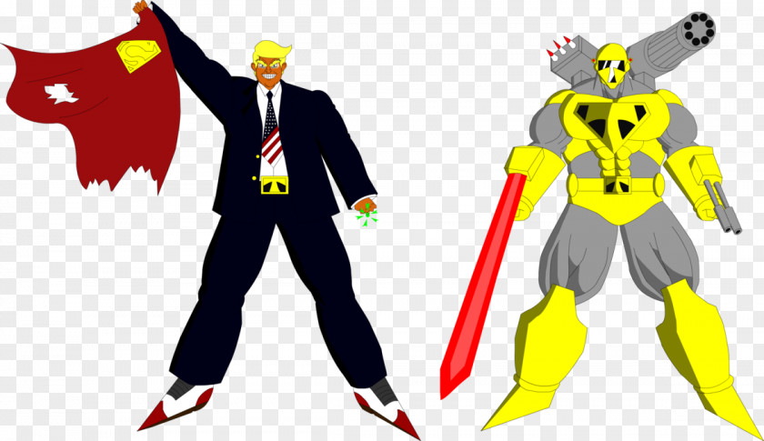 Donald Trump Line Art Costume Character Fiction Clip PNG
