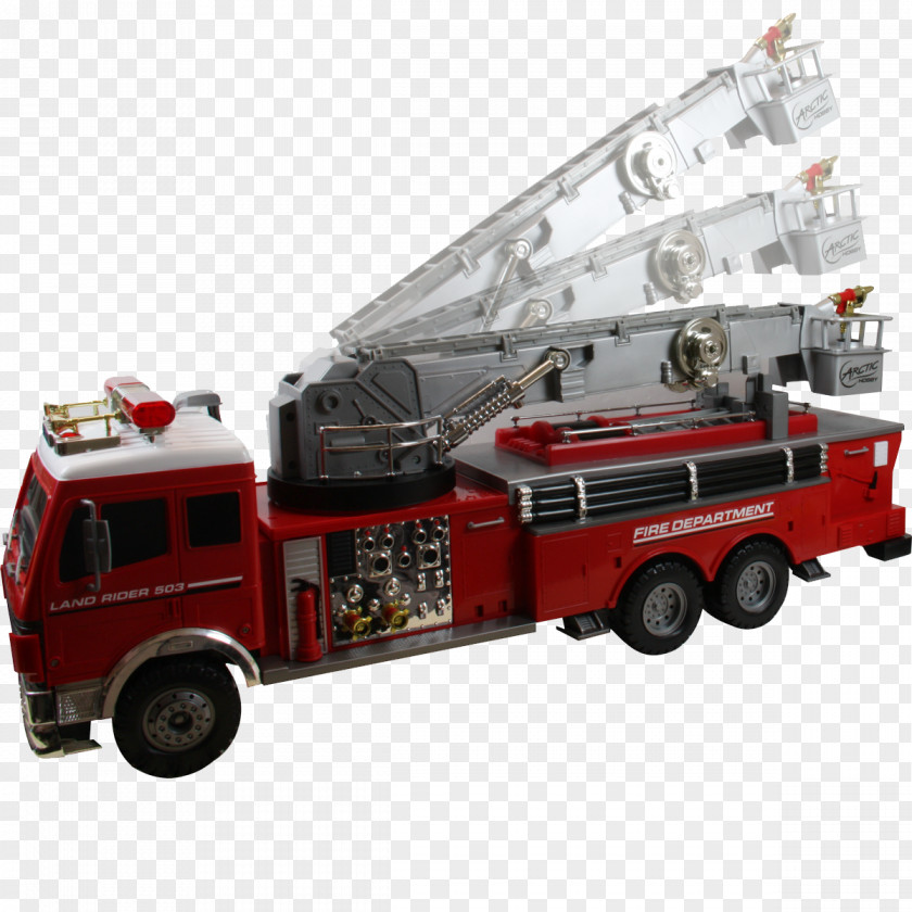 Fire Truck Engine Radio-controlled Car Department Radio Control PNG