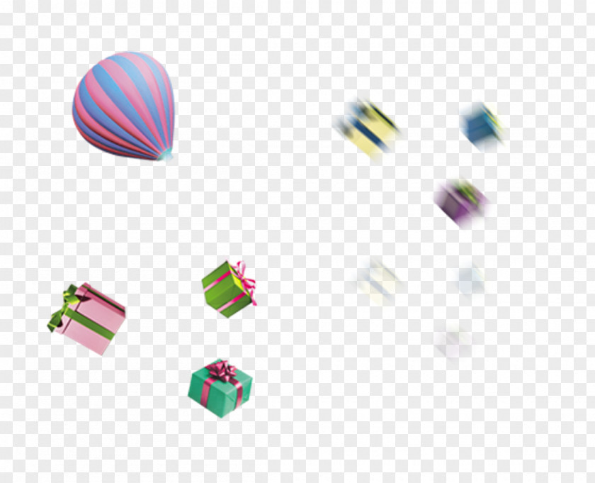 Floating Balloons Group Gift Hot Air Balloon PNG