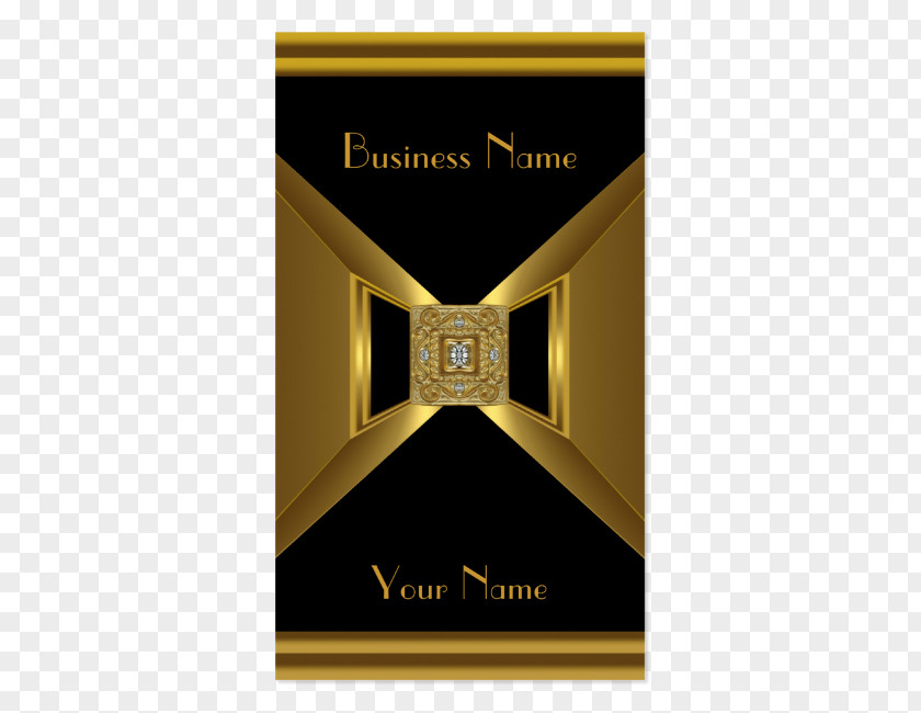 Gold And Black Business Card Cards Credit Consultant Name PNG