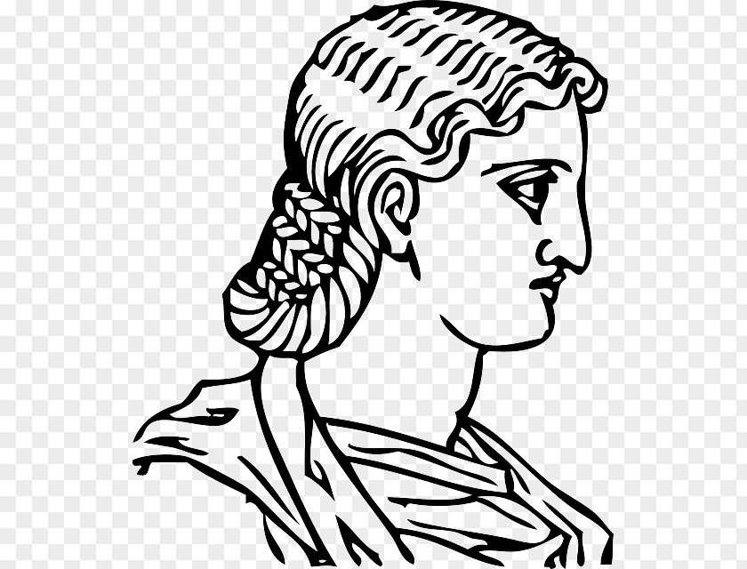 Greek Woman Clip Art Image PNG