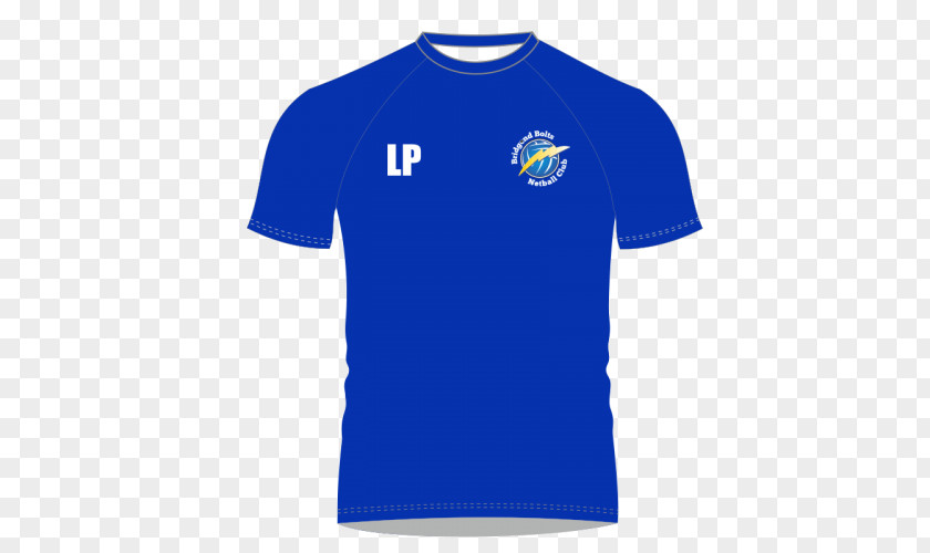 Netball Training T-shirt Sports Fan Jersey Blue Clothing PNG