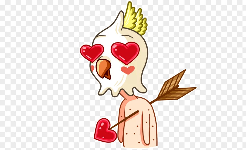 Cockatoo Rooster Character Cartoon Clip Art PNG