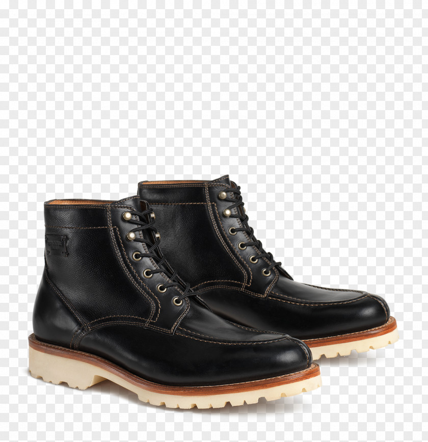 Boot Motorcycle Leather Chukka Combat PNG