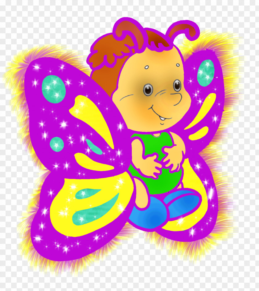 Butterfly Alphabet Clip Art PNG