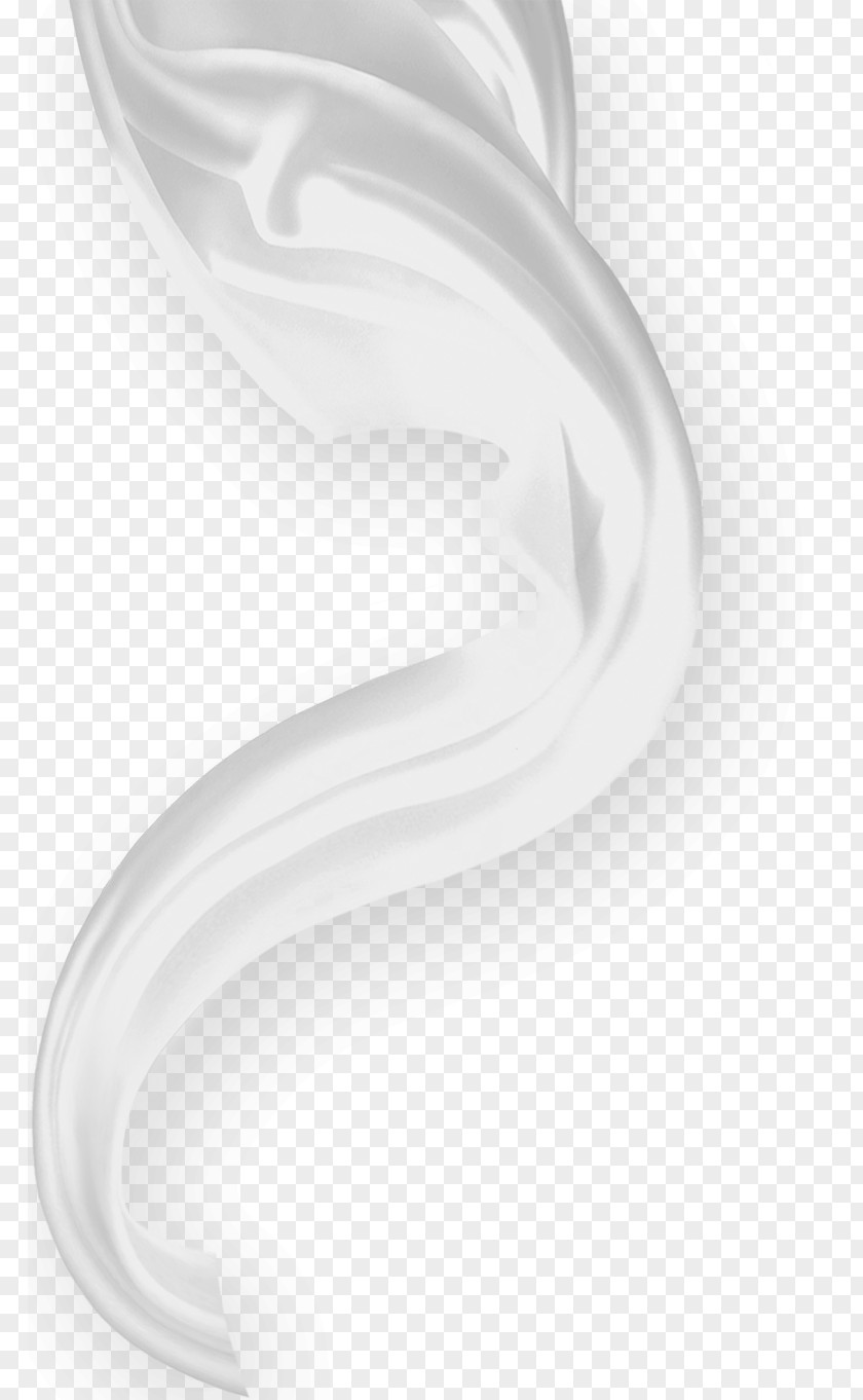 Layers Of White Ribbons Black And Pattern PNG
