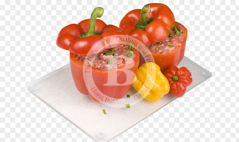 Paprika Bell Pepper Vegetarian Cuisine Food Garnish PNG