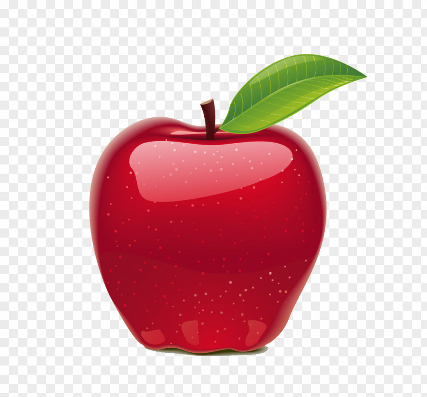 Red Apple Christmas Eve Icon PNG