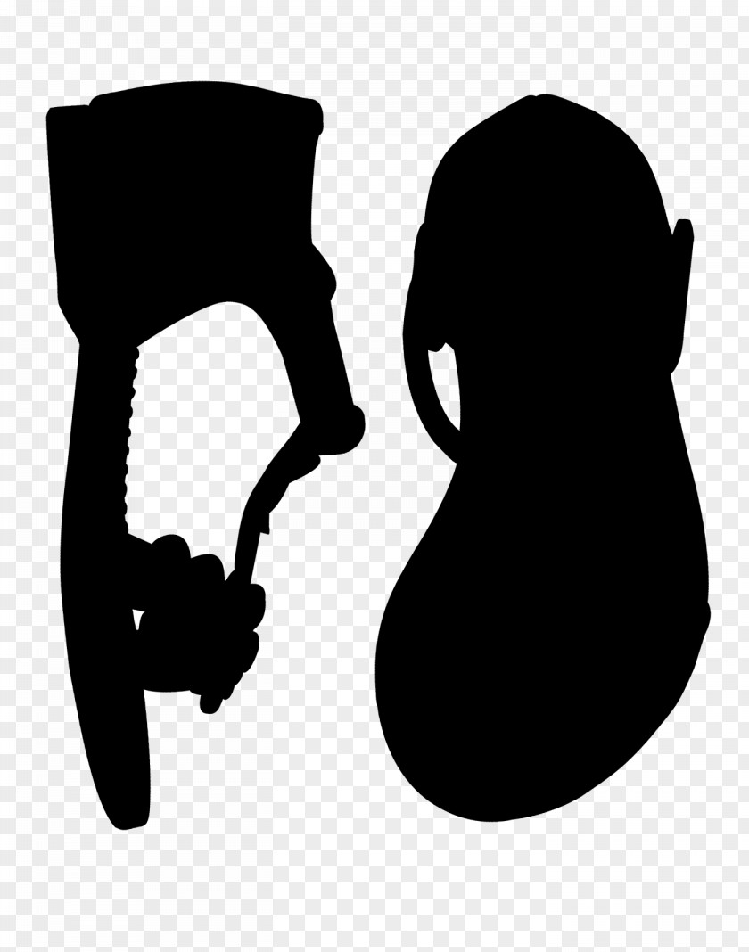 Shoe Clip Art Silhouette H&M Black M PNG