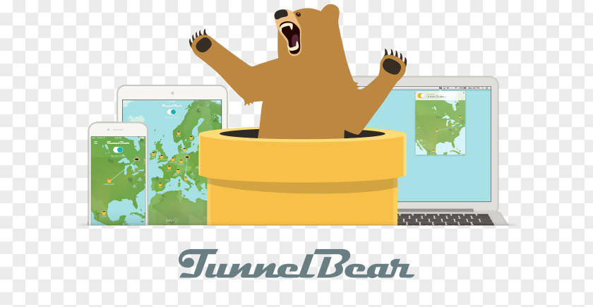 Android TunnelBear Virtual Private Network Computer Security PNG