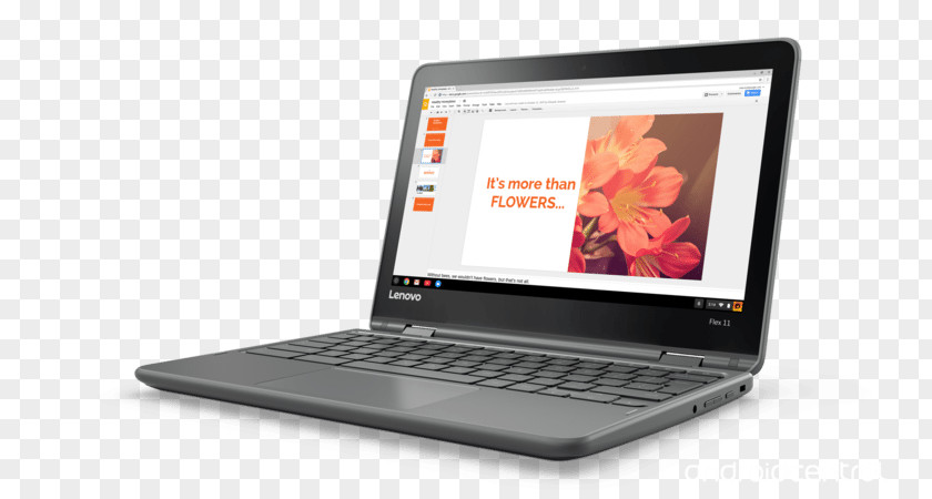 Laptop Lenovo Flex 11 Chromebook 2-in-1 PC Chrome OS PNG