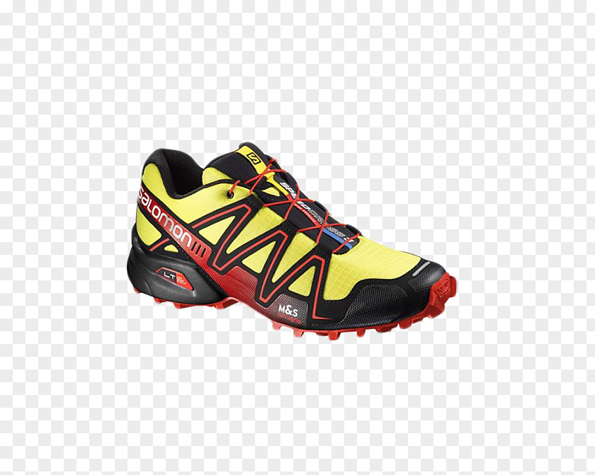 Men's Running Shoes Shoe Trail Salomon Group Sneakers Gold PNG
